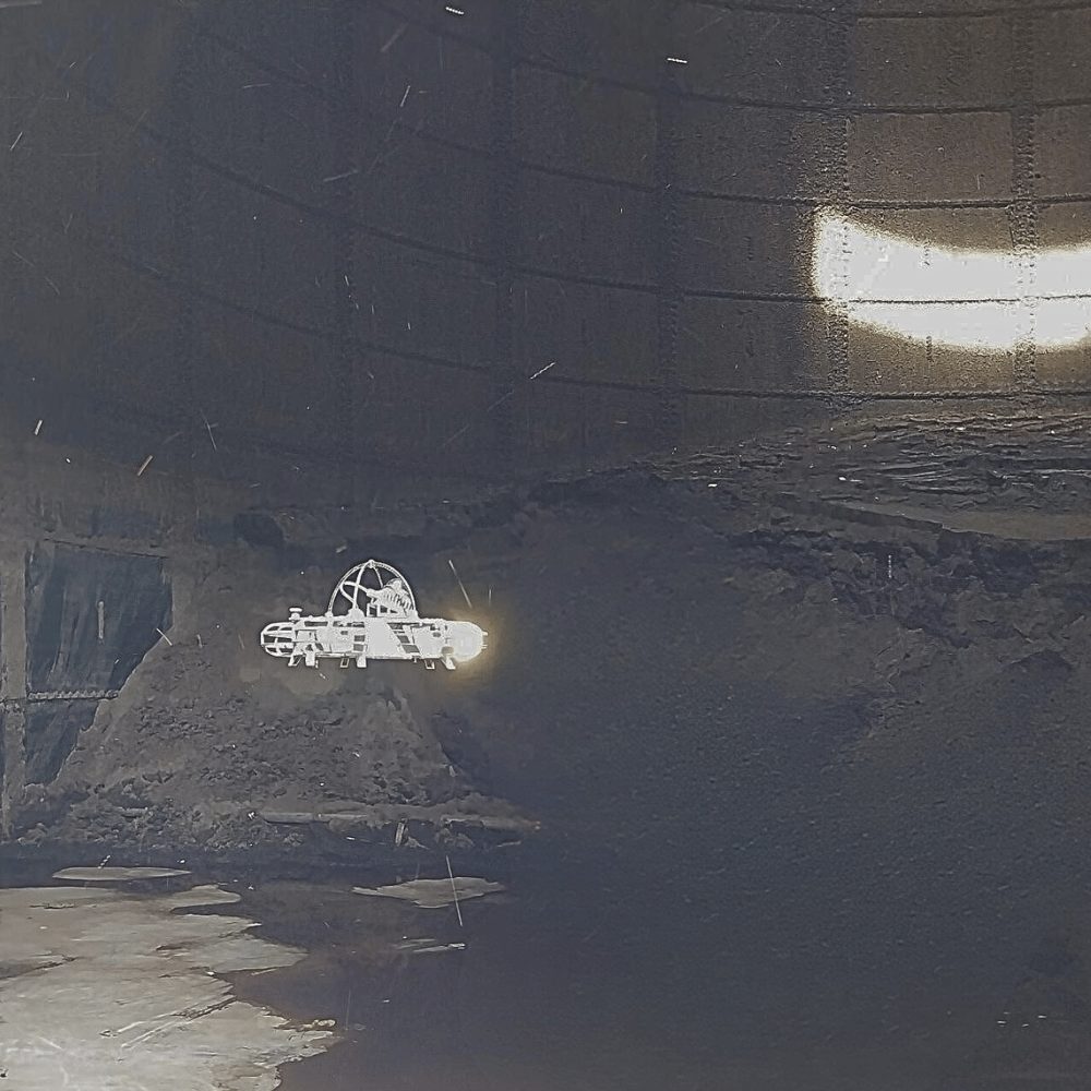 Inspection de digesteur par drone