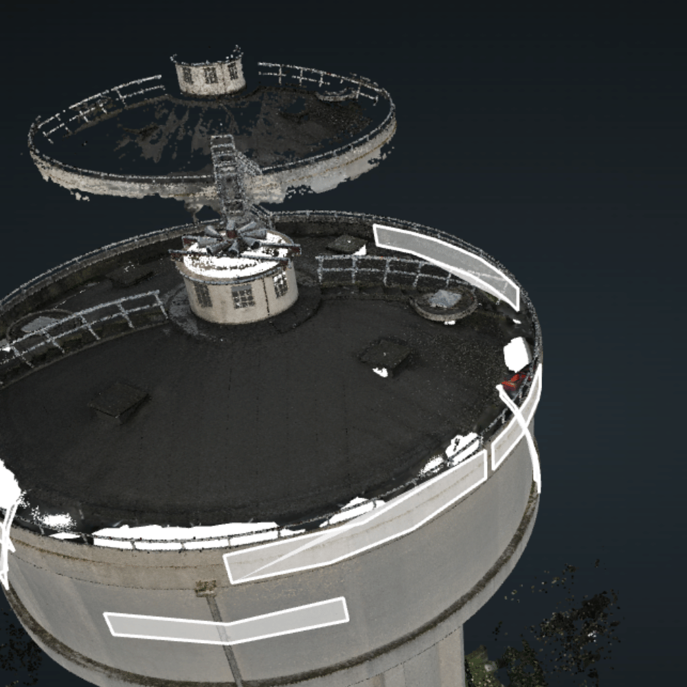 modélisation 3D silo