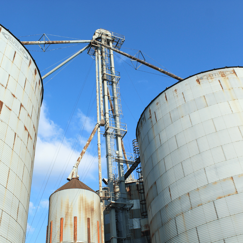 inspection de silos par drone