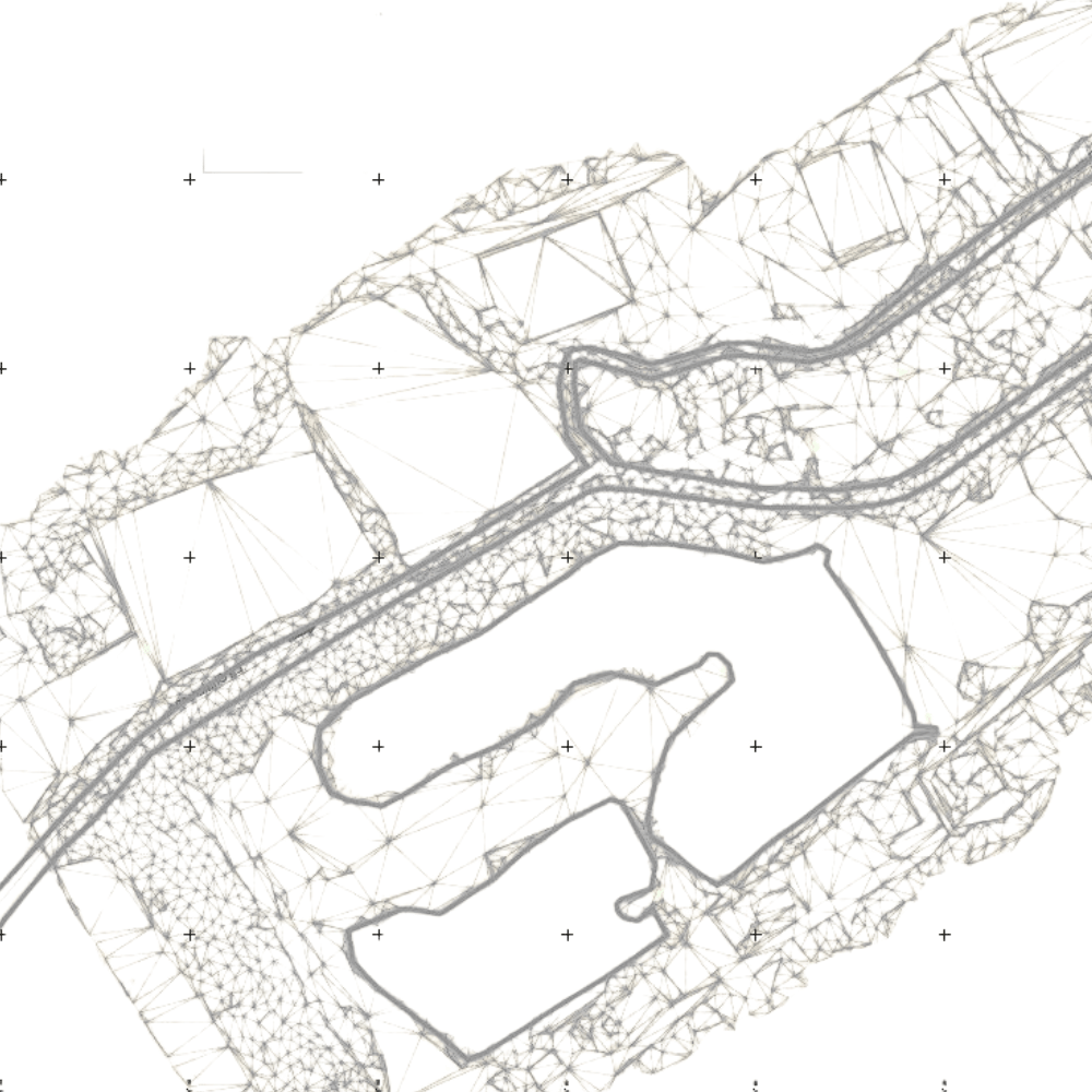Topographie de site minier par drone