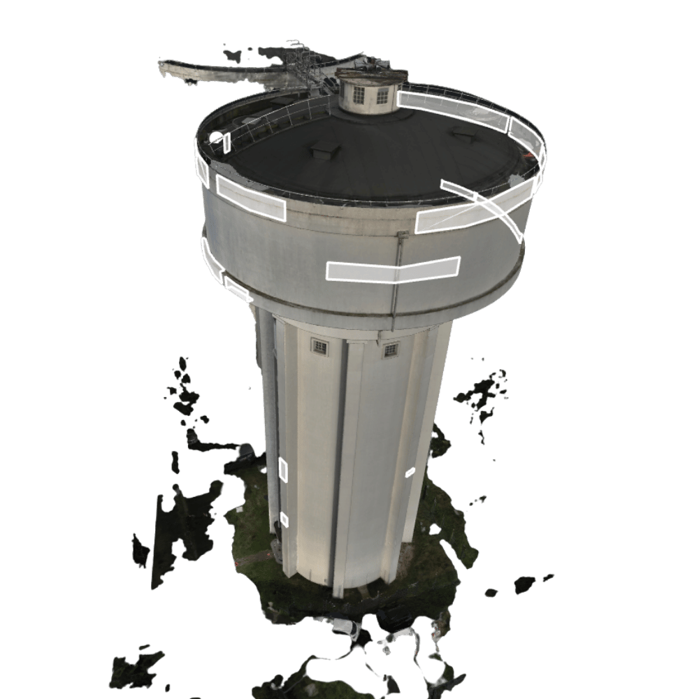 Modélisation 3D de château d'eau