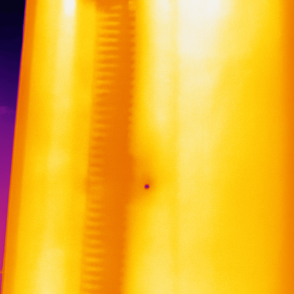 inspection thermique éolienne par drone